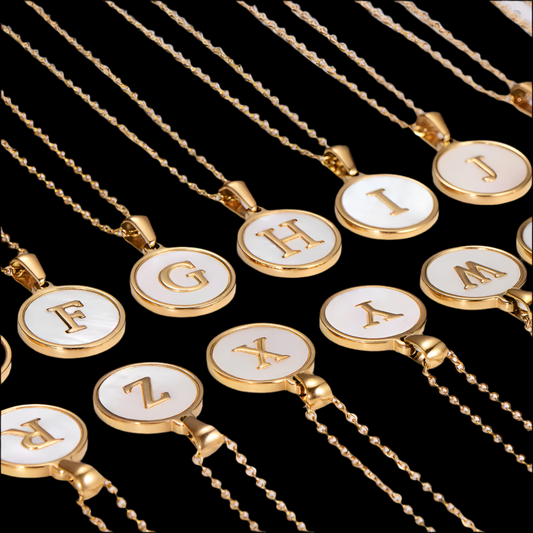 Collar con Colgante de Concha Estilo Simple