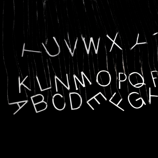 Cadena de Inicial chapado de Acero Inoxidable