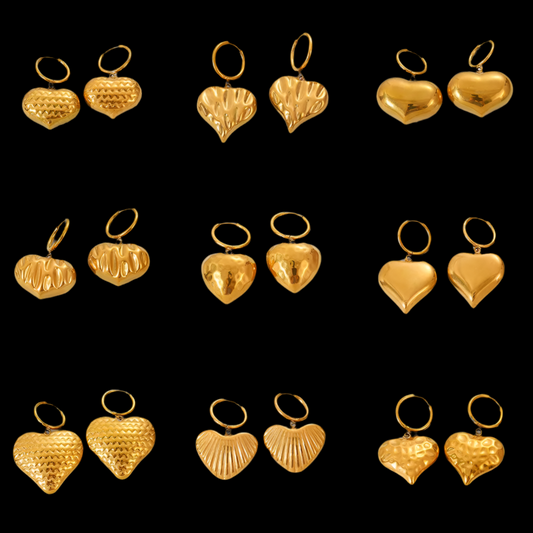 Pendientes de Aleación de Titanio de Acero Inoxidable