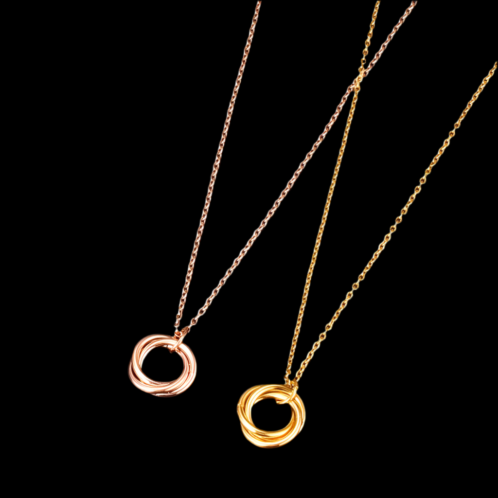 Cadenas de Acero Inoxidable con Enchapado de Oro