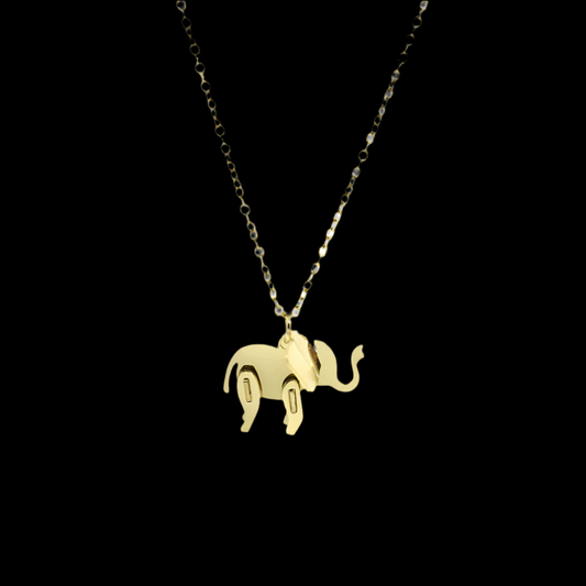 Cadena Estilo de Elefante de Acero Inoxidable