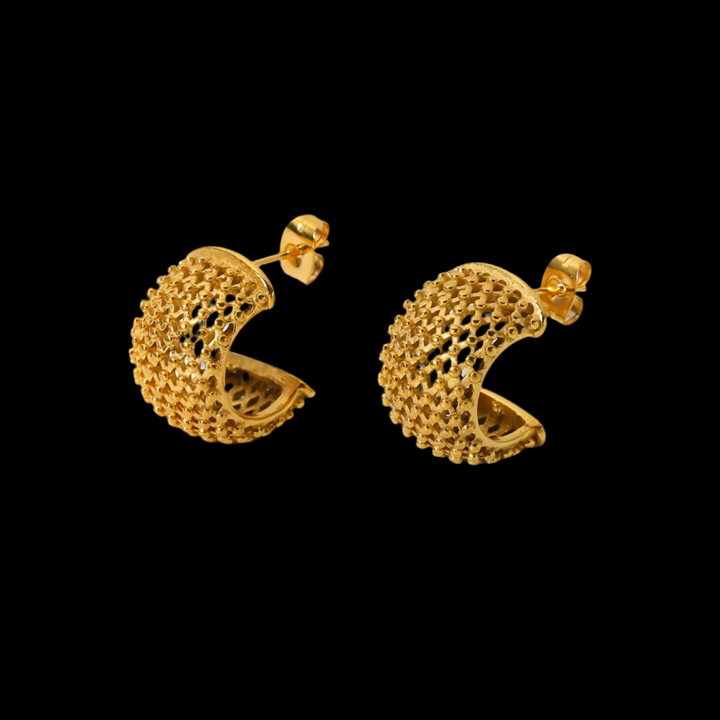 Pendientes de Acero Inoxidable sin incrustaciones